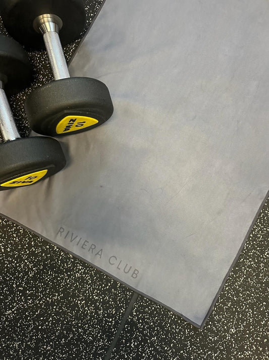 Charcoal workout towel
