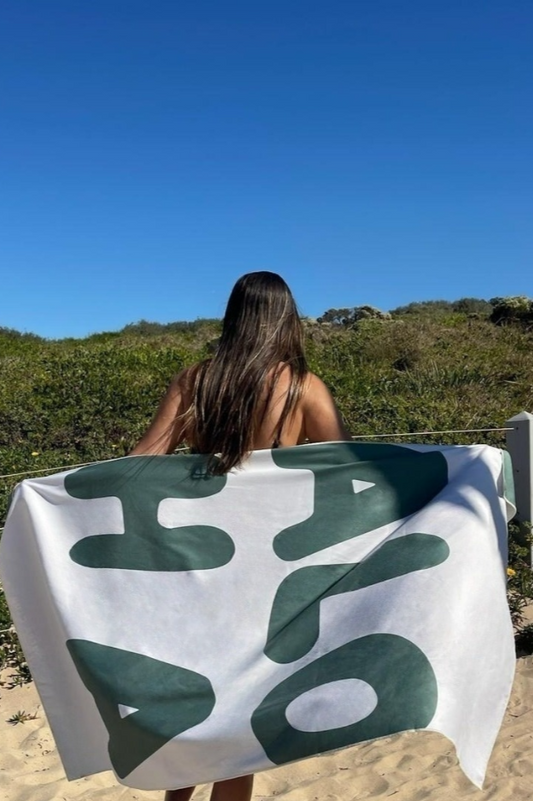 Aloha beach towel